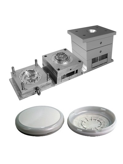 马驰科双色模具厂,小夜灯塑胶外壳双色模具
